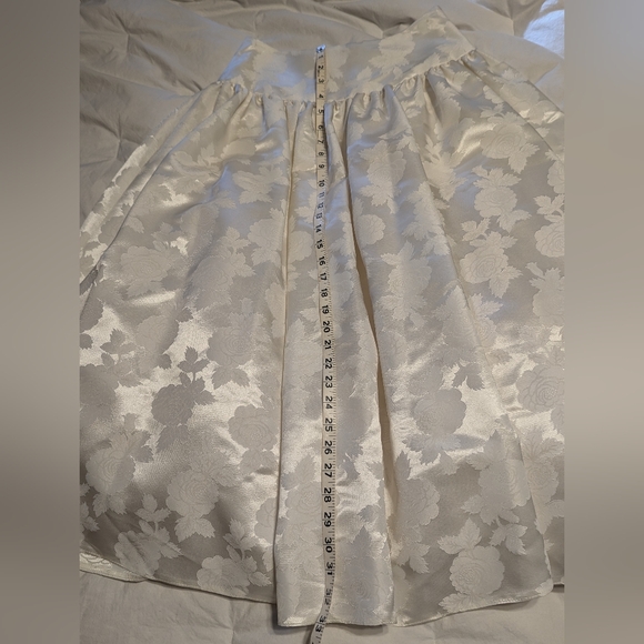 VINTAGE Jessica McClintock Brocade and Crinoline Skirt 80s - Picture 6 of 12